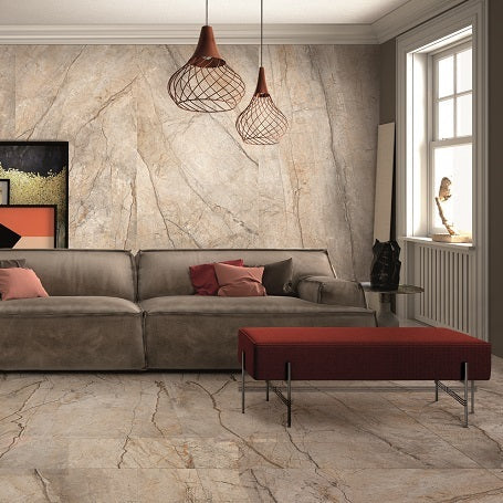 Firenze San Pedro Brown Natural Tile 1200 x 600mm | Tileflair