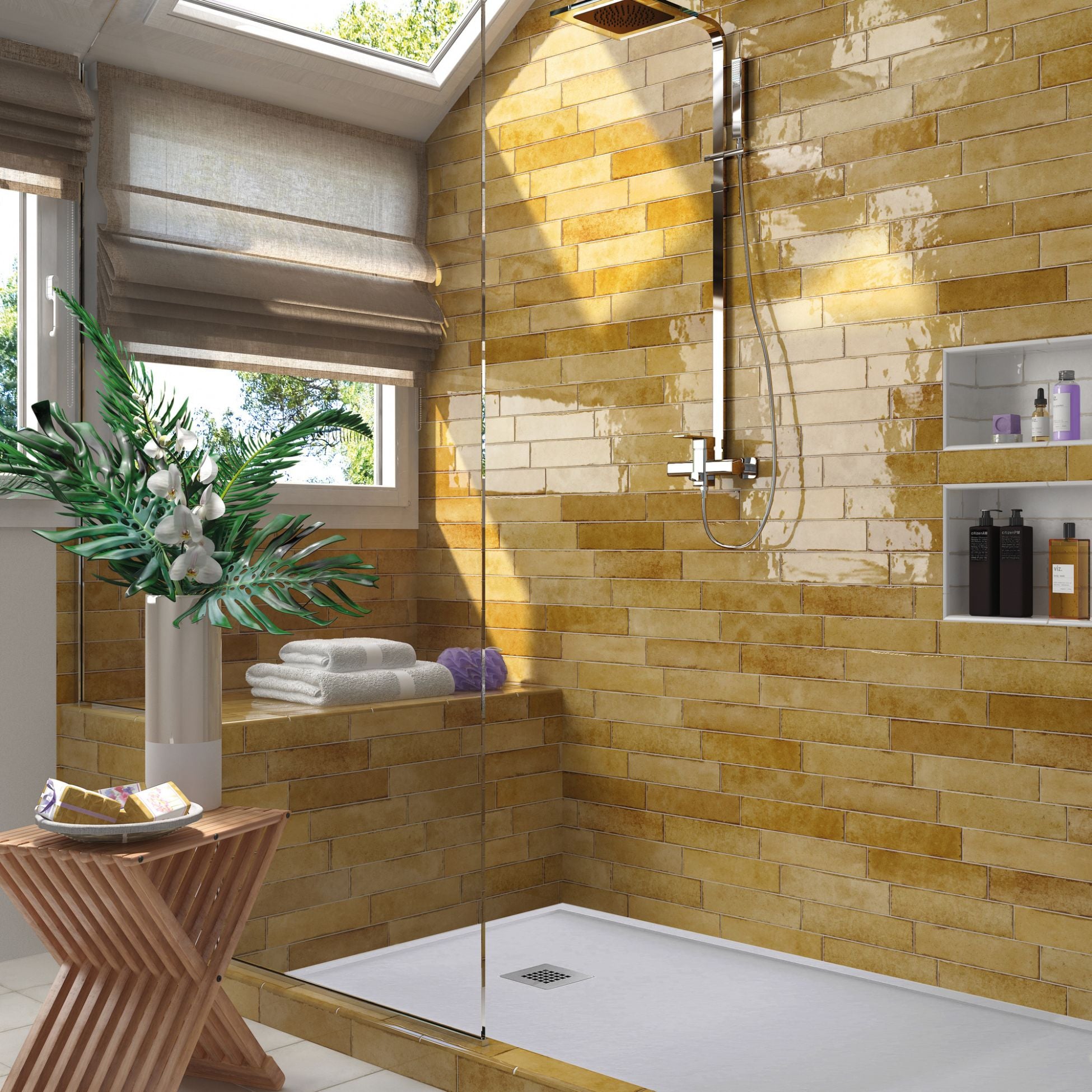 La Boca Mustard Tile – Tileflair