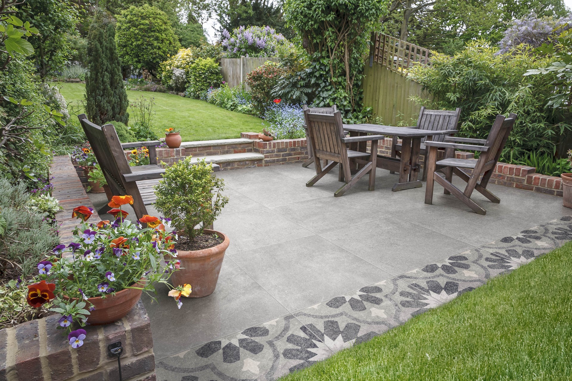 Eternal Grey Outdoor Patio Tiles