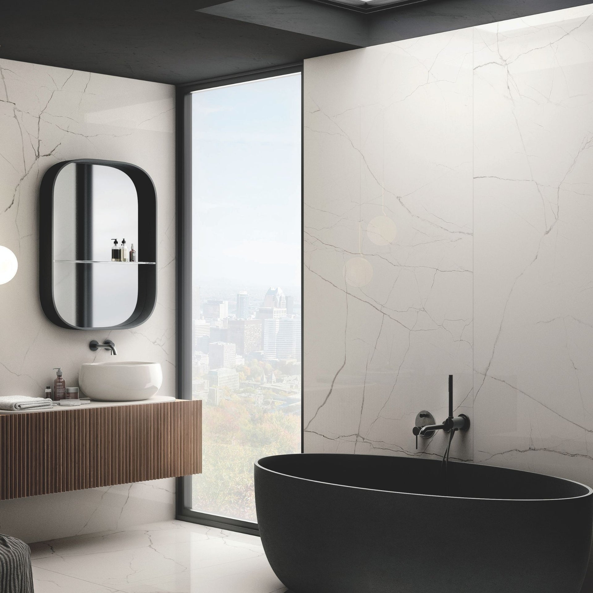 Firenze Statuario White Natural Tile 1200 x 600mm