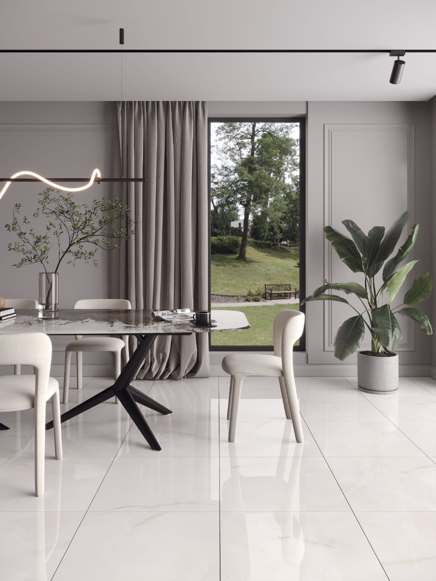 Redfield Gris 600mm x 600mm Tile