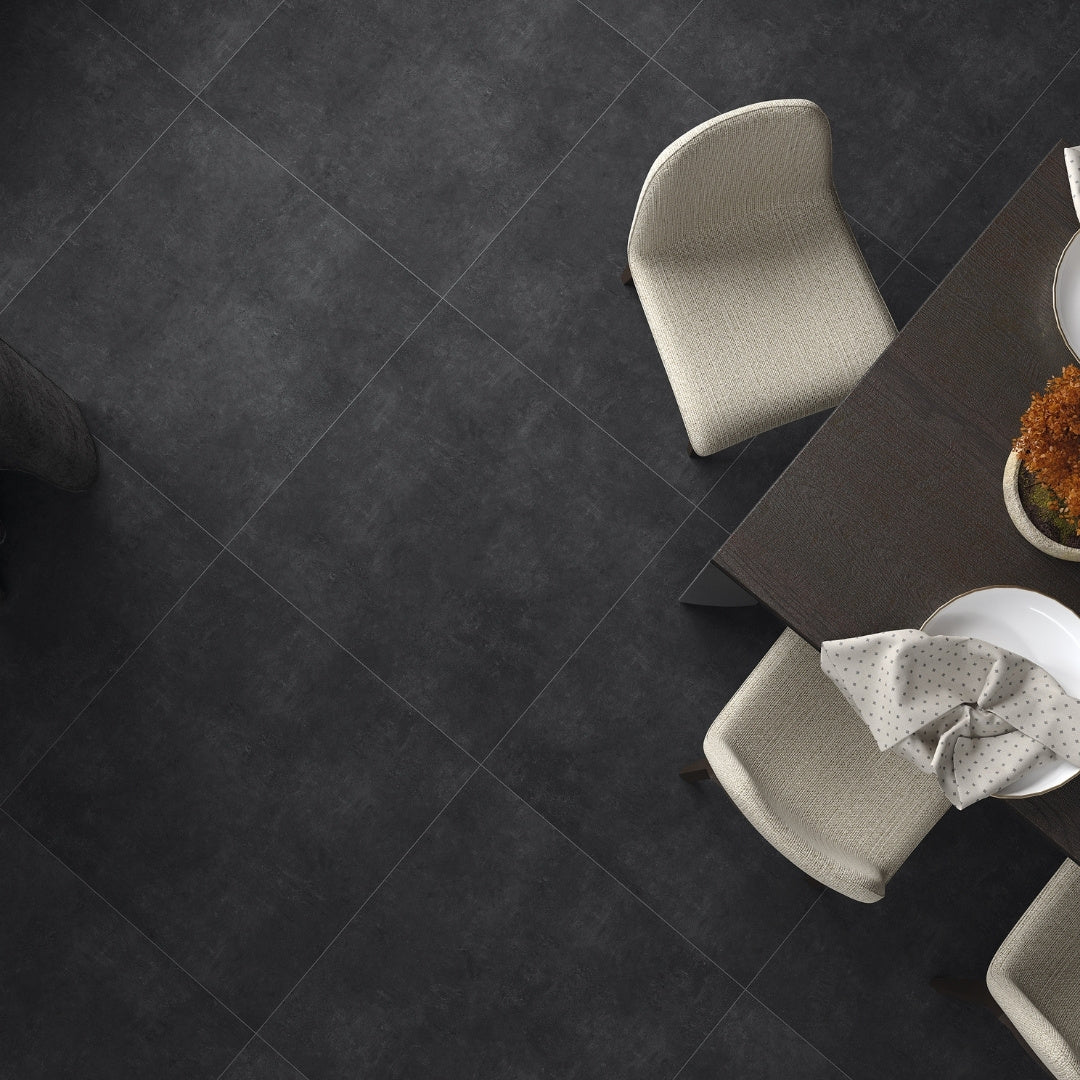 Bodrum Black 800 x 800mm Tile