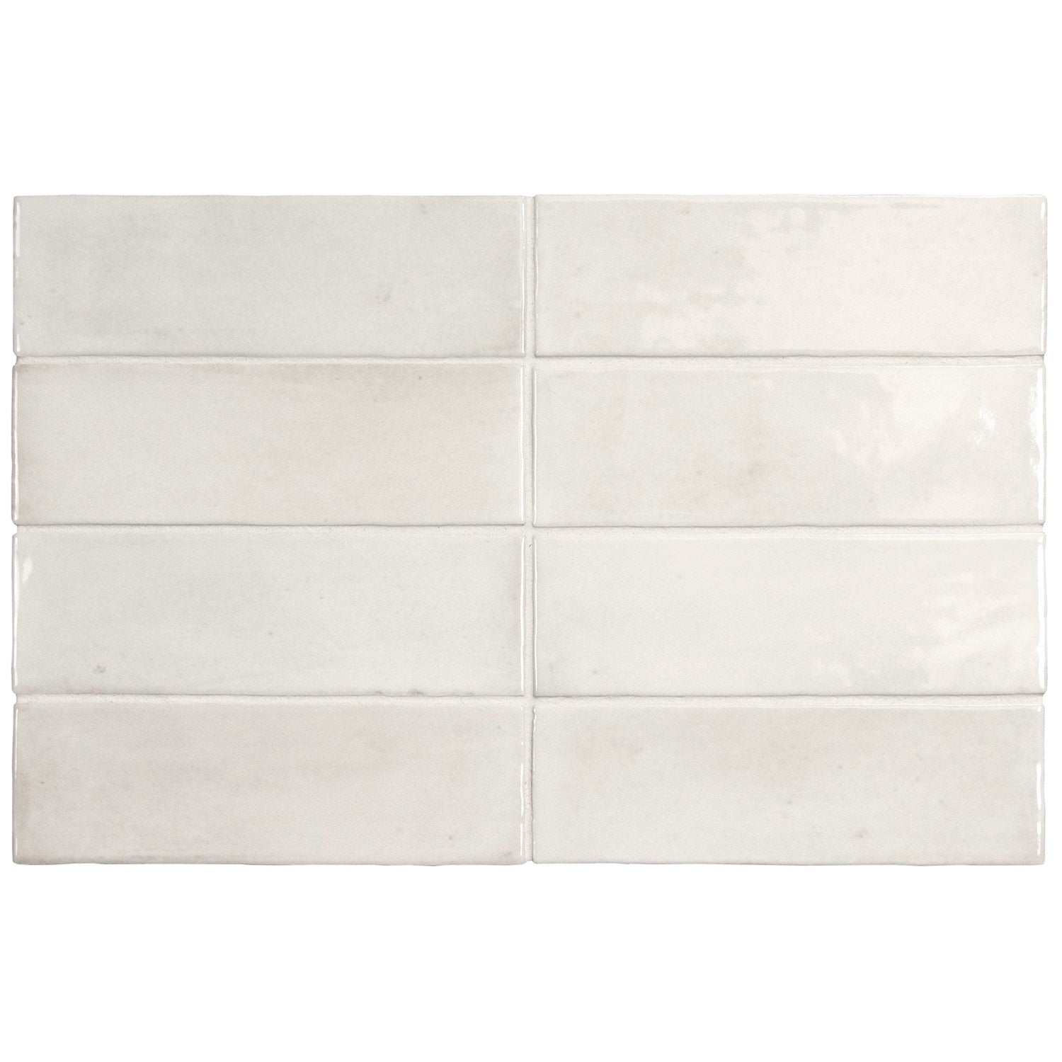 Aruba Cotton White Gloss Tile