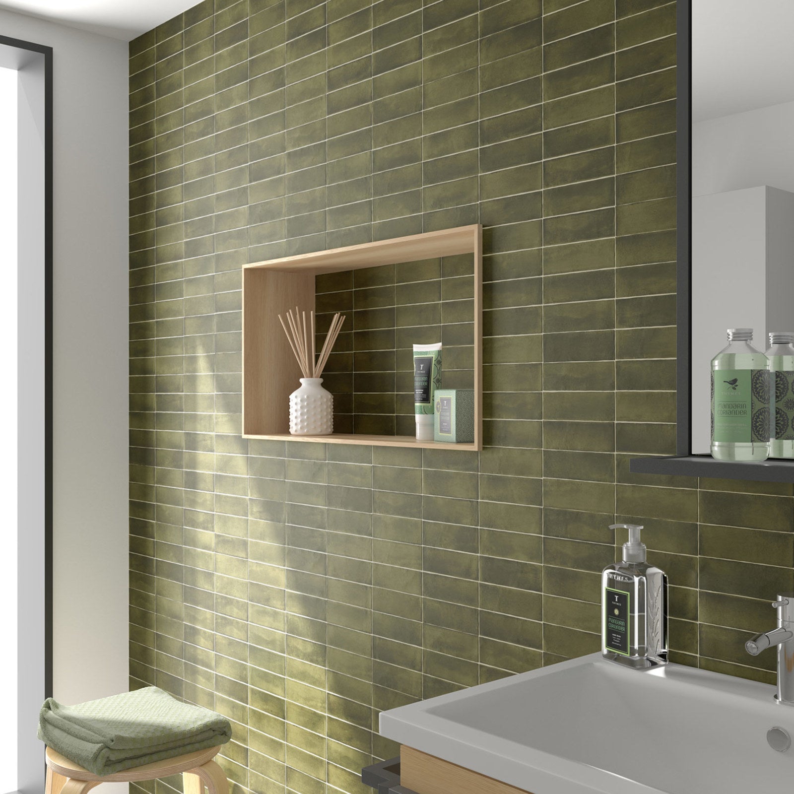 Shop Green Tiles – Floor & Wall Styles | Tileflair