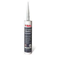 BAL Grout Effect Anthracite Silicone Sealant