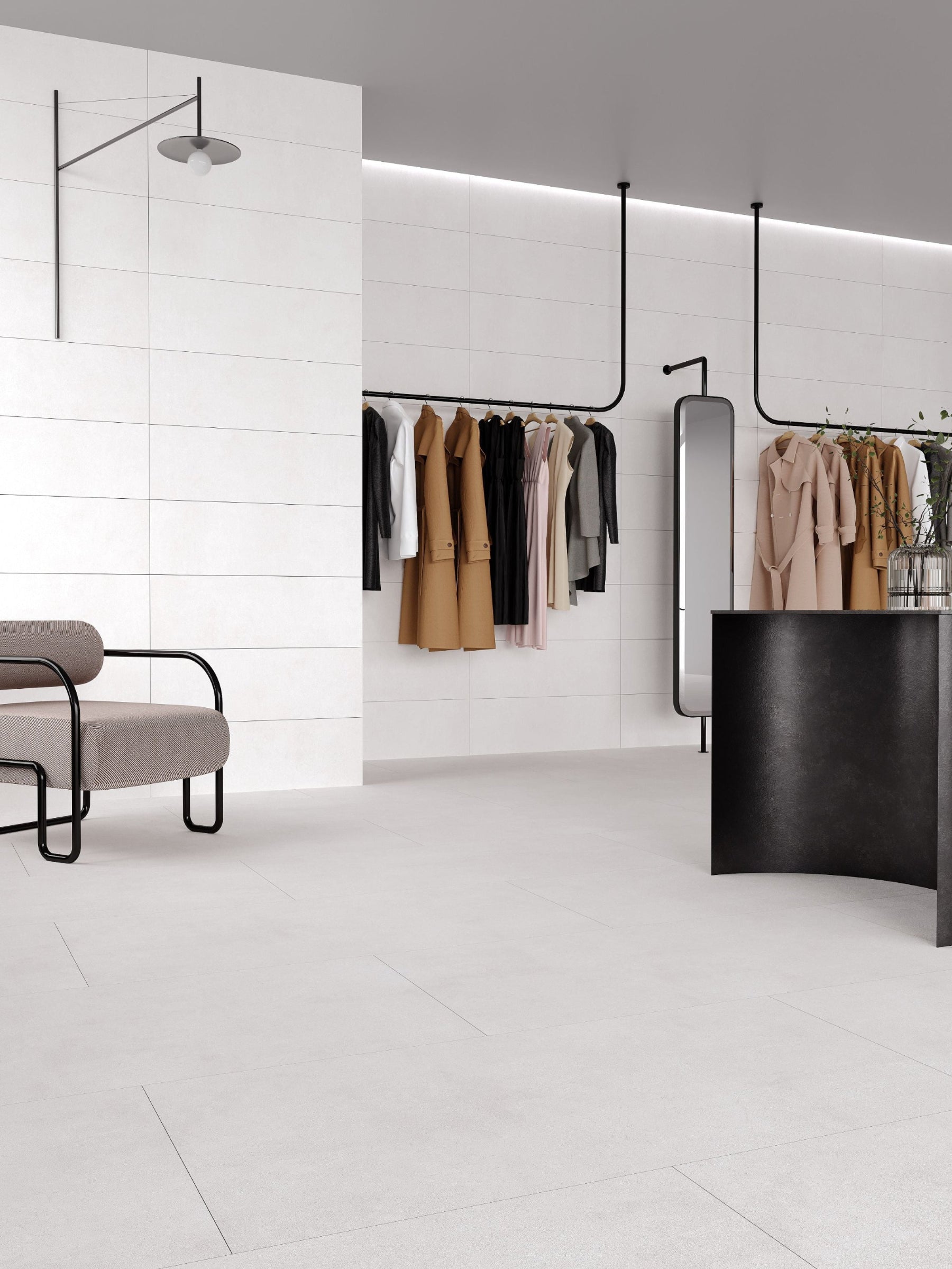 Bodrum White 1200mm x 600mm Tile