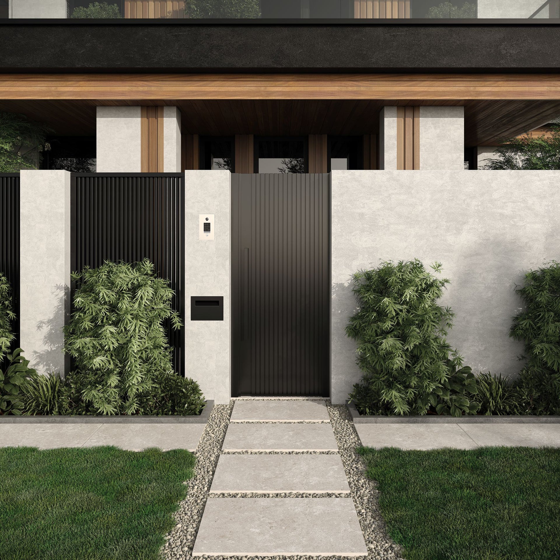 Boxford Silver 900mm x 600mm Outdoor 20mm Tile