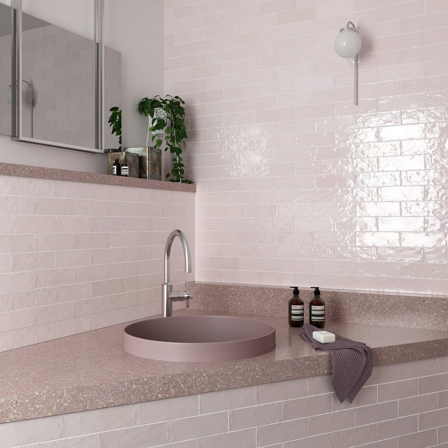 Shop Pink Tiles – Wall & Floor Options | Tileflair