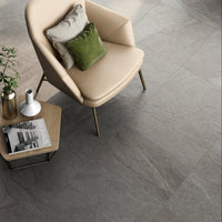 Comet Silver Floor Tile