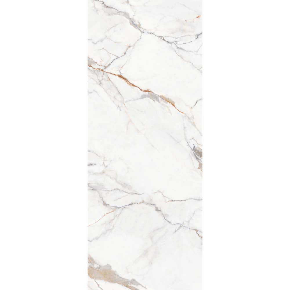 Corinthia White Gold Matt Shower Panel