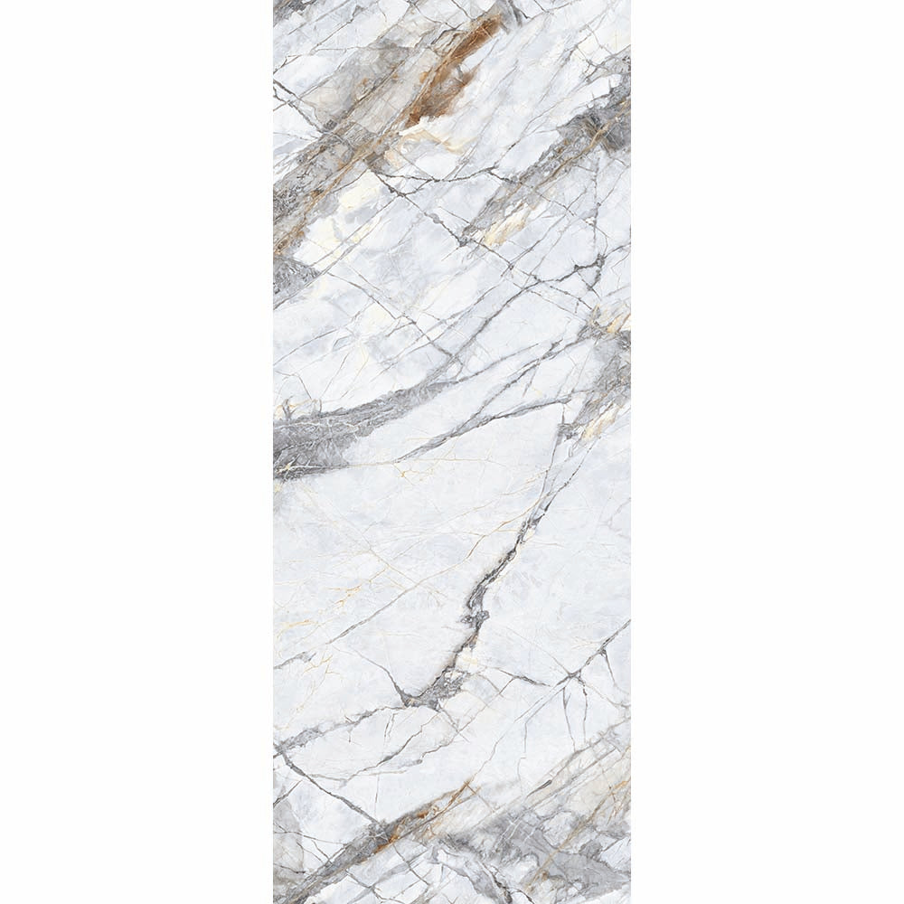 Fuji White Grey Matt Shower Panel