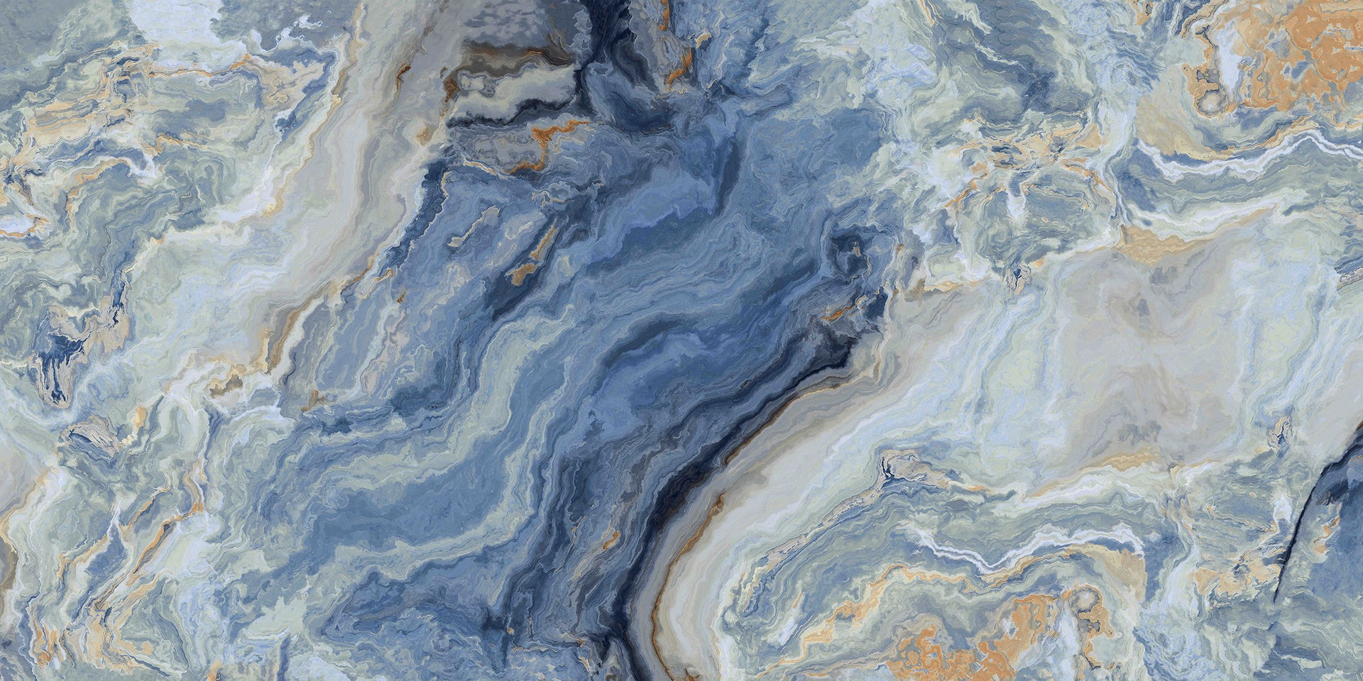 Hallen Blue Wave Polished 1200mm x 600mm Tile