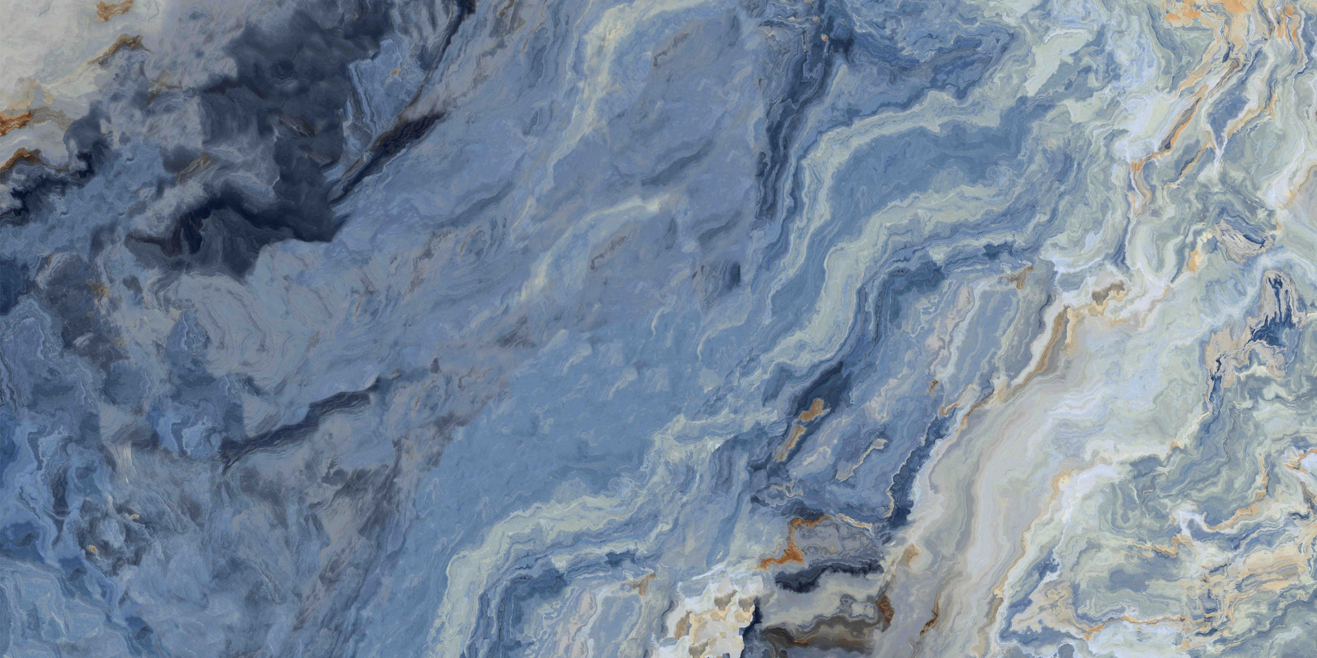 Hallen Blue Wave Polished 1200mm x 600mm Tile