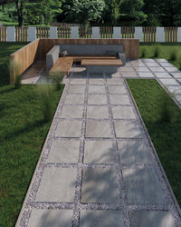 Headley Grey 900mm x 600mm Outdoor 20mm Tile