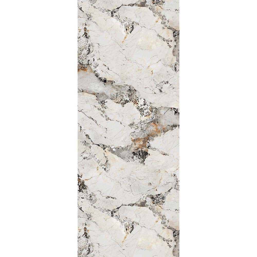 Kara White Gold Matt Shower Panel