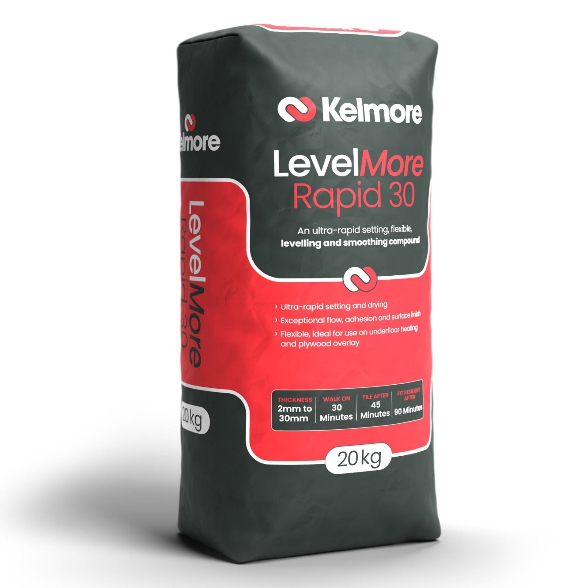 Kelmore 20kg LevelMore Rapid 30 Self-Levelling Compound