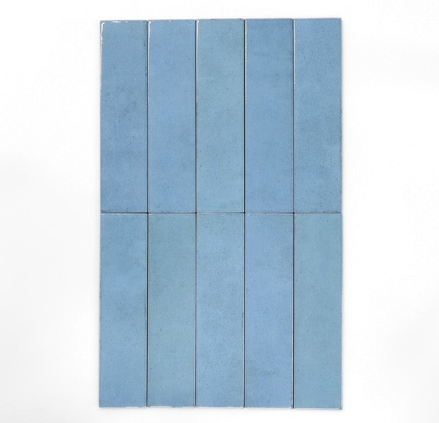 La Boca Watercolour Blue Tile