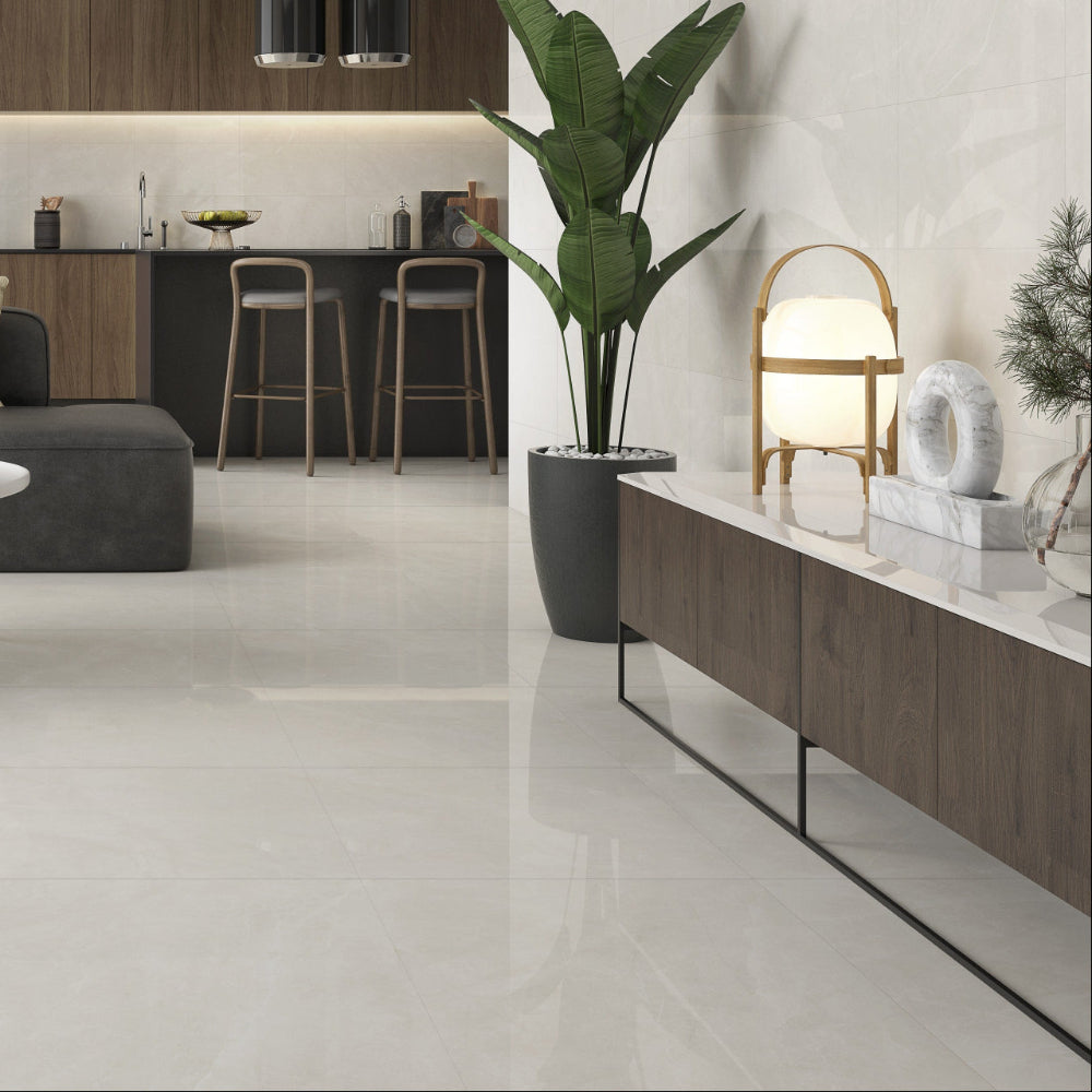 Langstone Sand Polished 600 x 600mm Tile