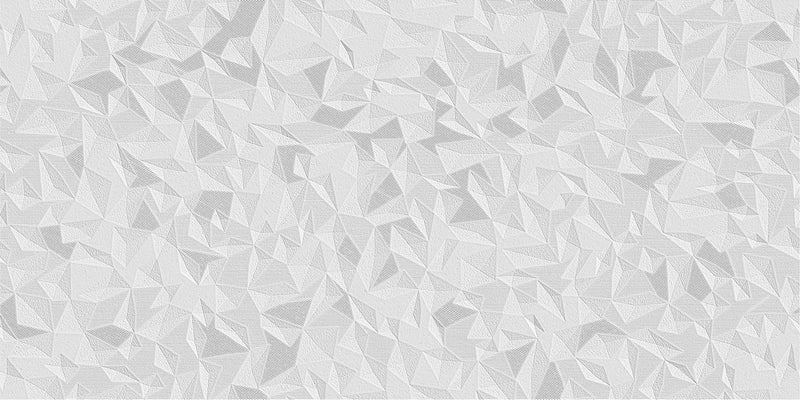Lily White Textured Decor Tile