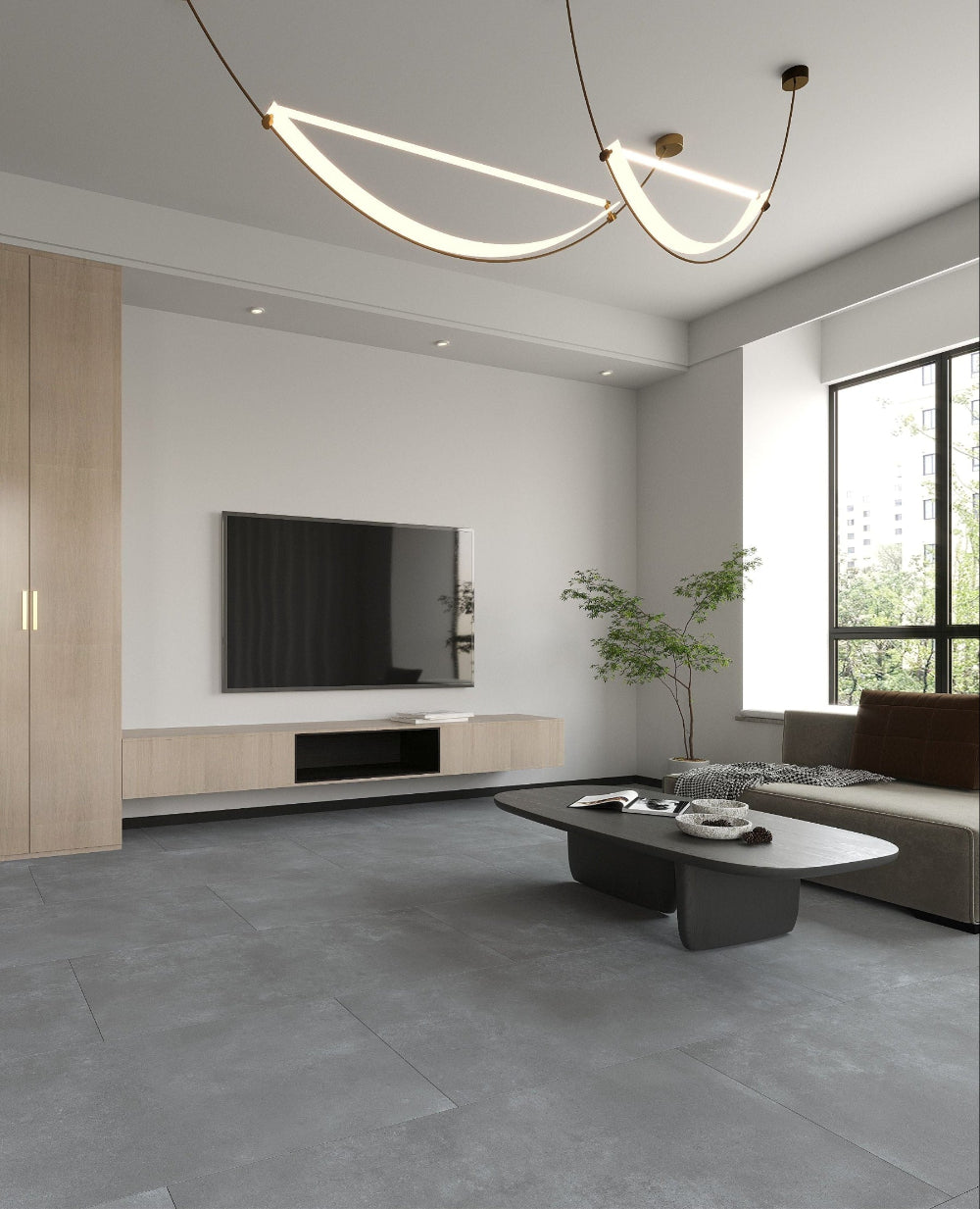Cotham Grey 1200mm x 600mm Tile