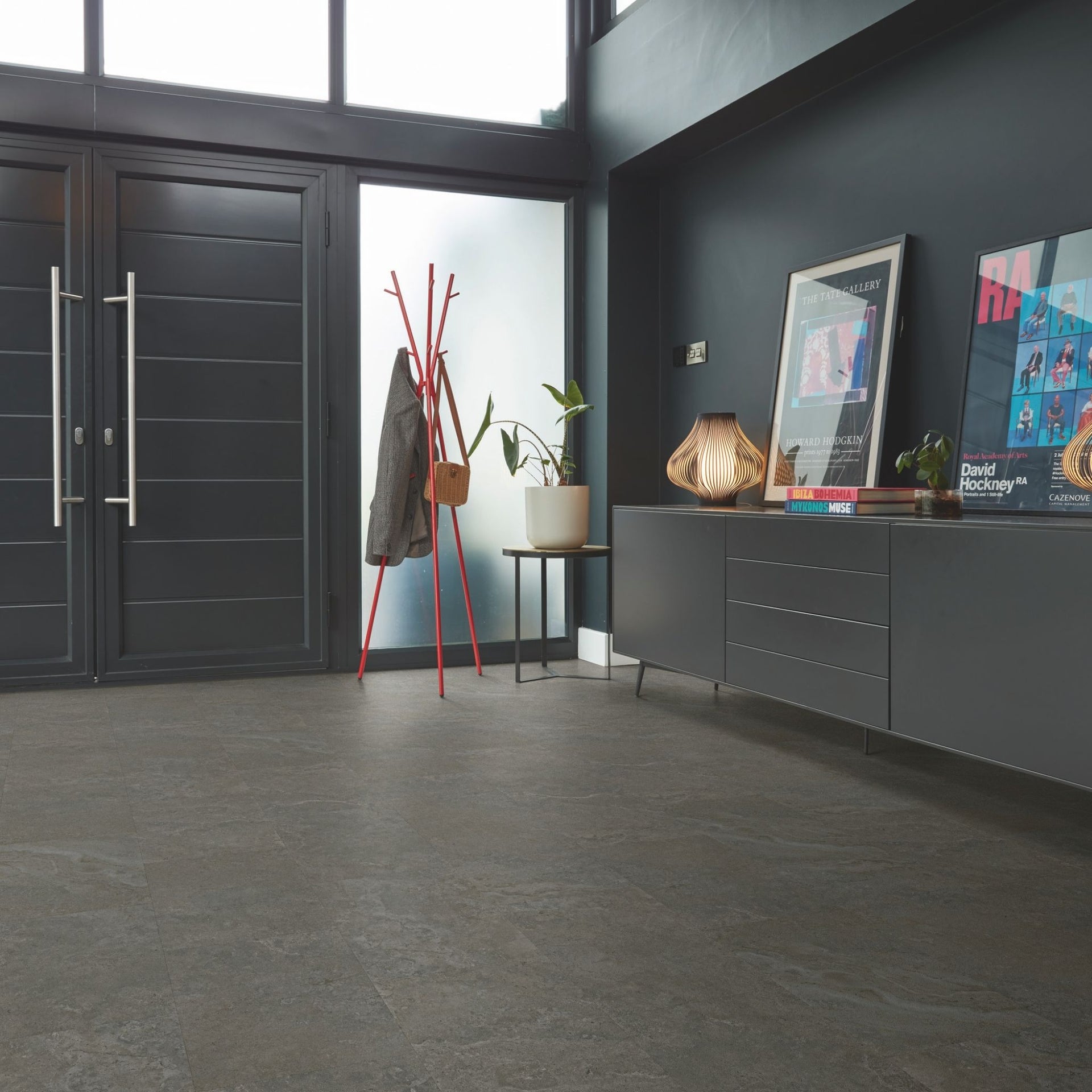 Nera Travertine Dark Grey LVT Pack
