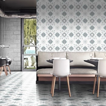 New England Pastels Arrow Tile