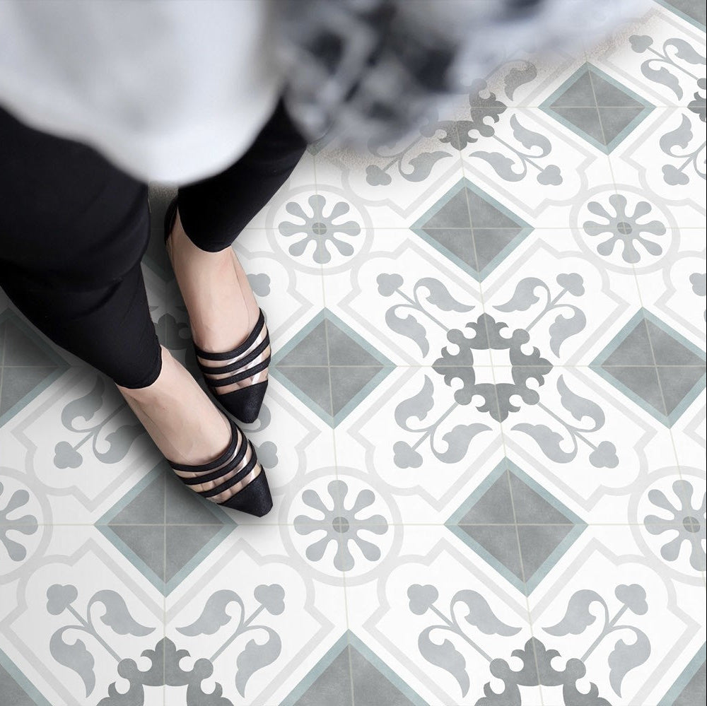 New England Pastels Arrow Tile