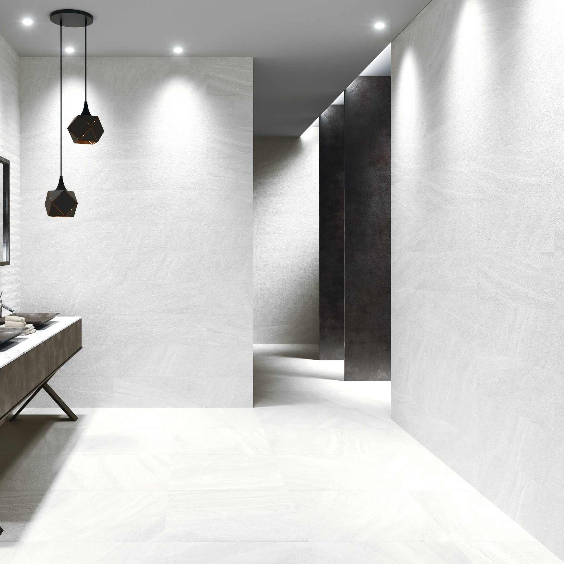 New York White Wall Tile