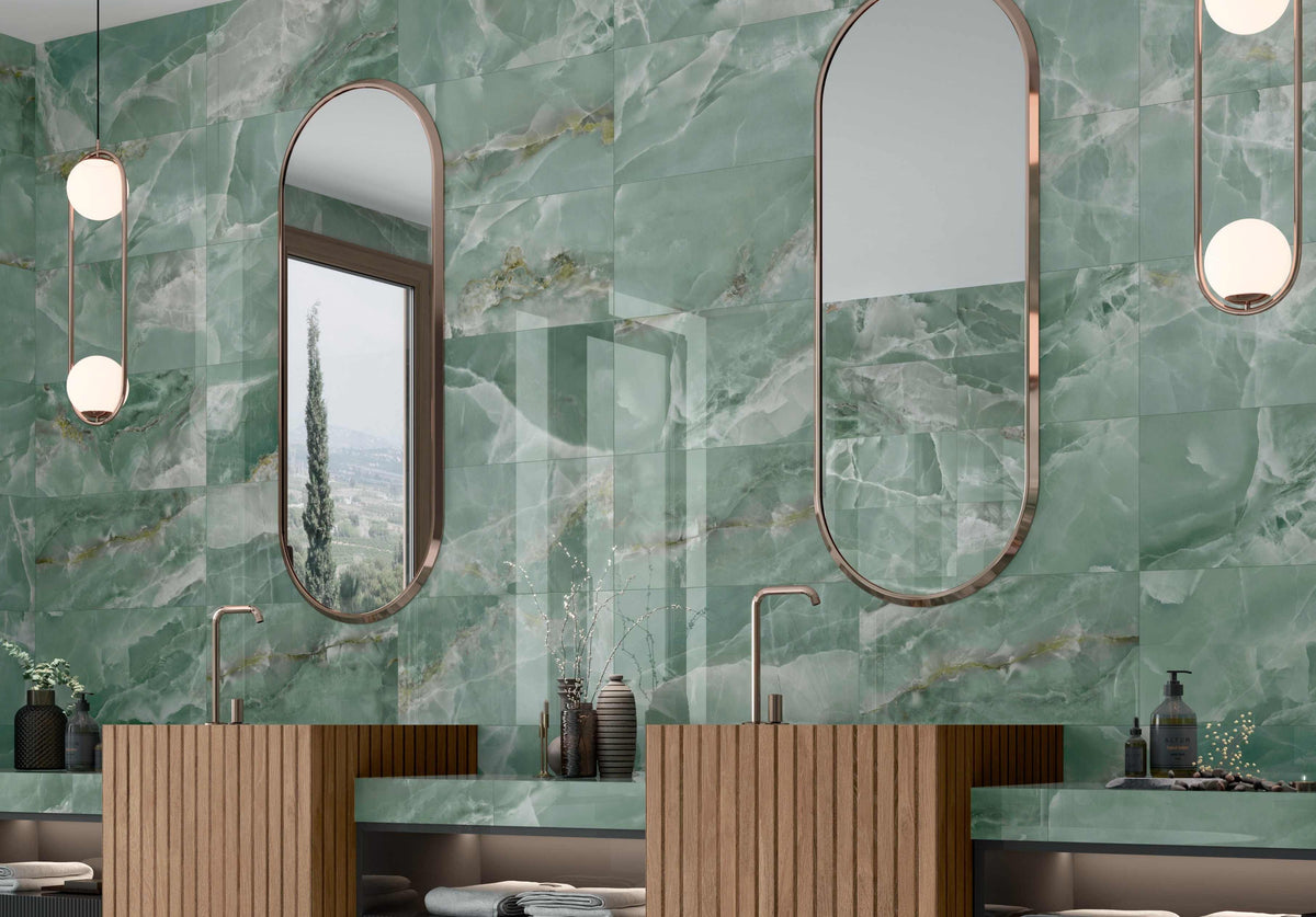Big Green Wall Tiles