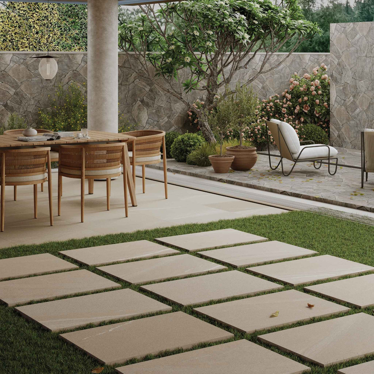 Otis Sand Outdoor Tile