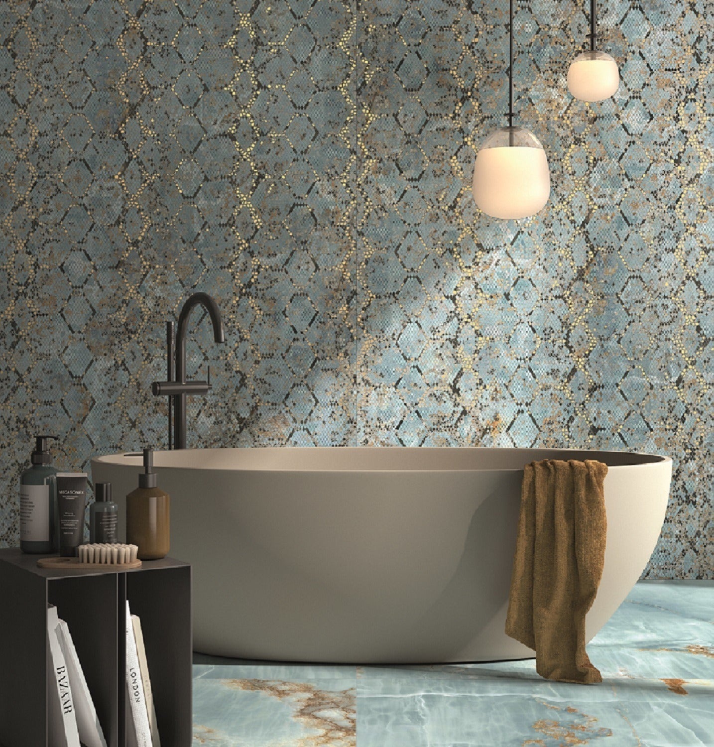Firenze Python Decor Tile 1200 x 600mm | Tileflair