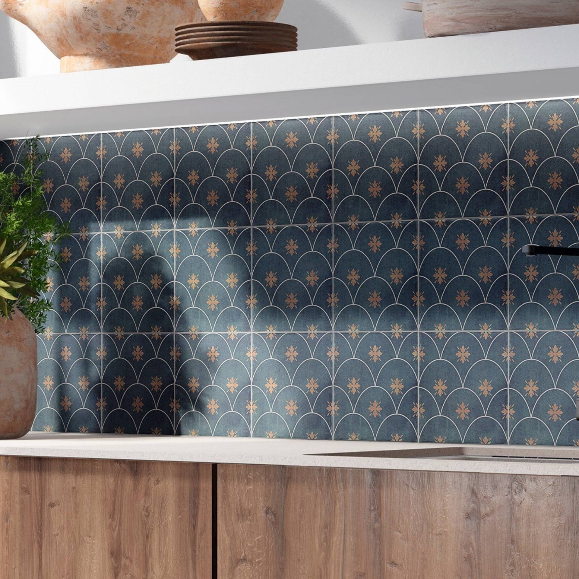Nettleton Deep Blue Tile