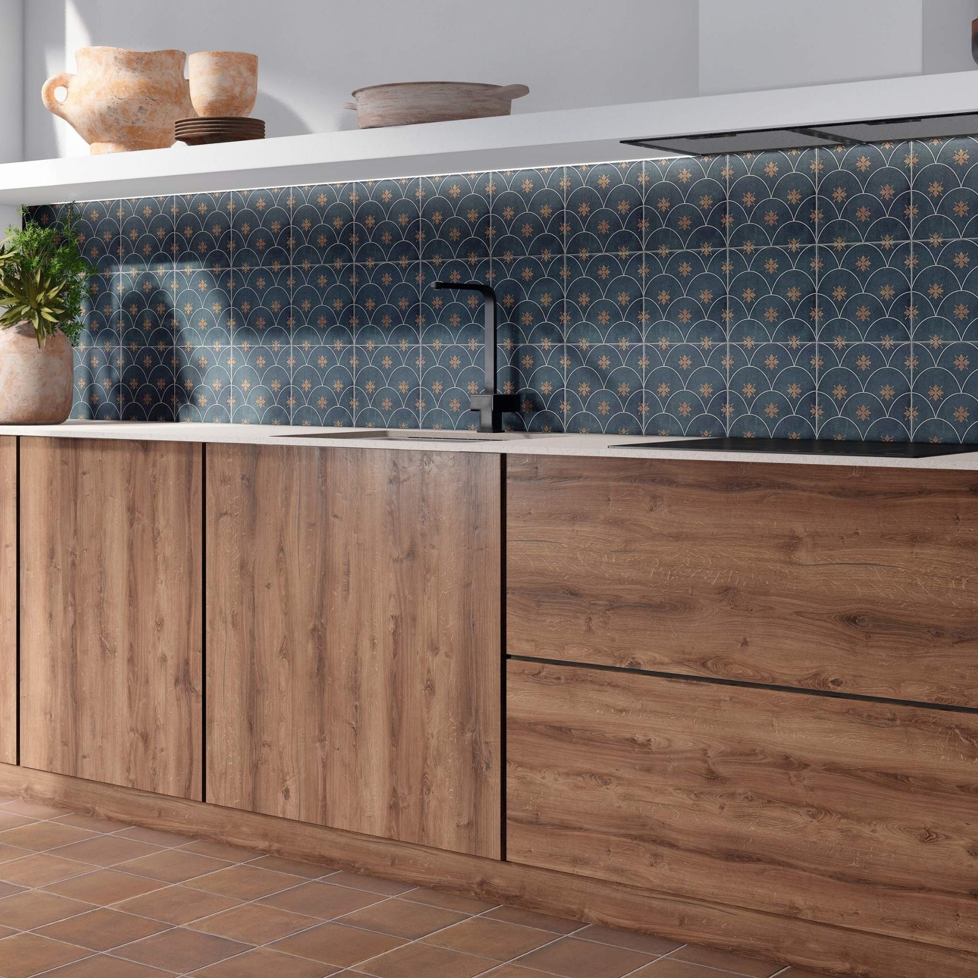 Nettleton Deep Blue Tile