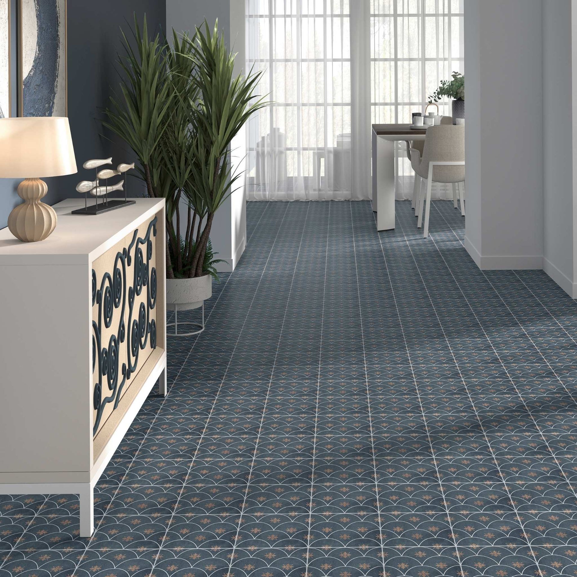 Nettleton Deep Blue Tile