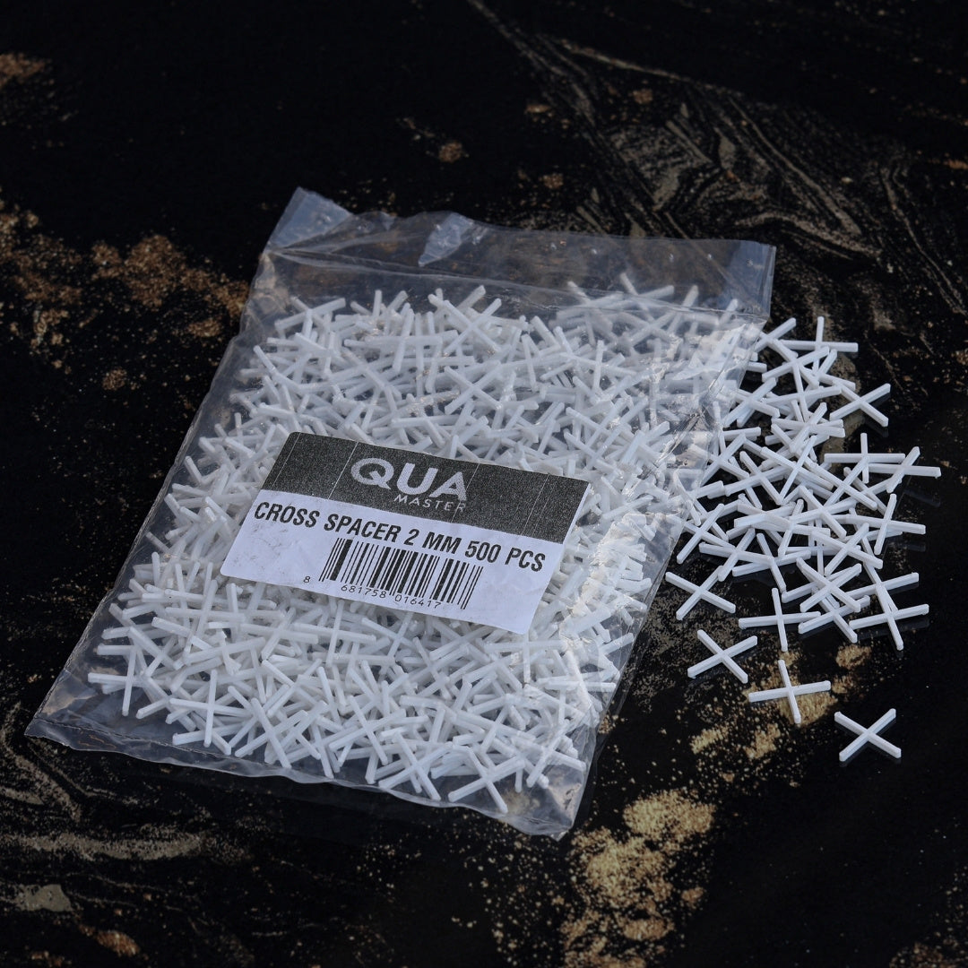 QUA Cross Spacers 2mm (500 Pack)