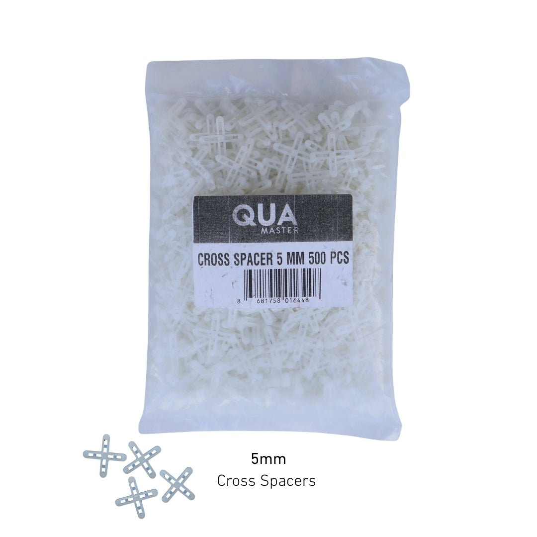QUA Cross Spacers 5mm (500 Pack)