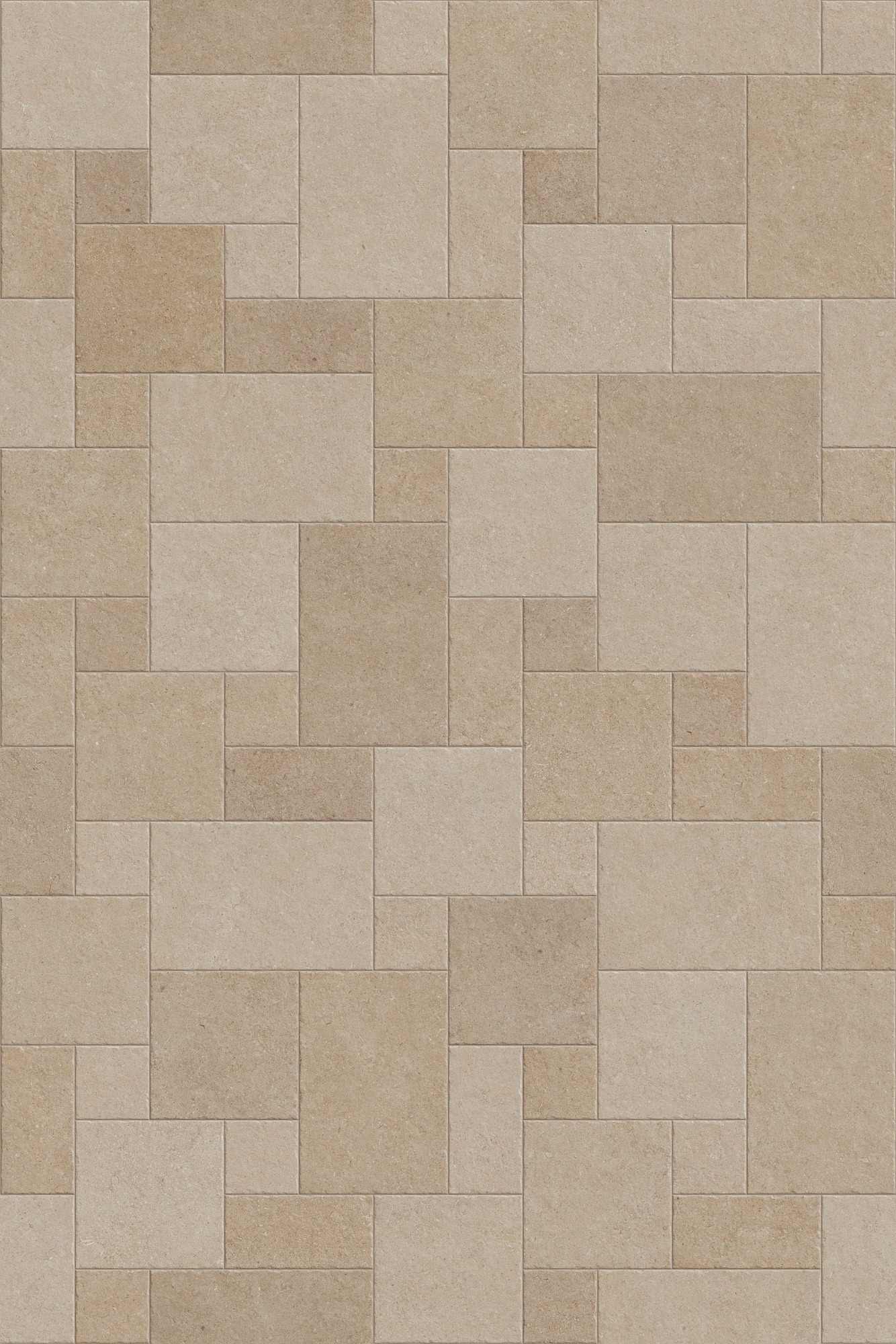 Blagdon Beige Modular Tiles | Tileflair