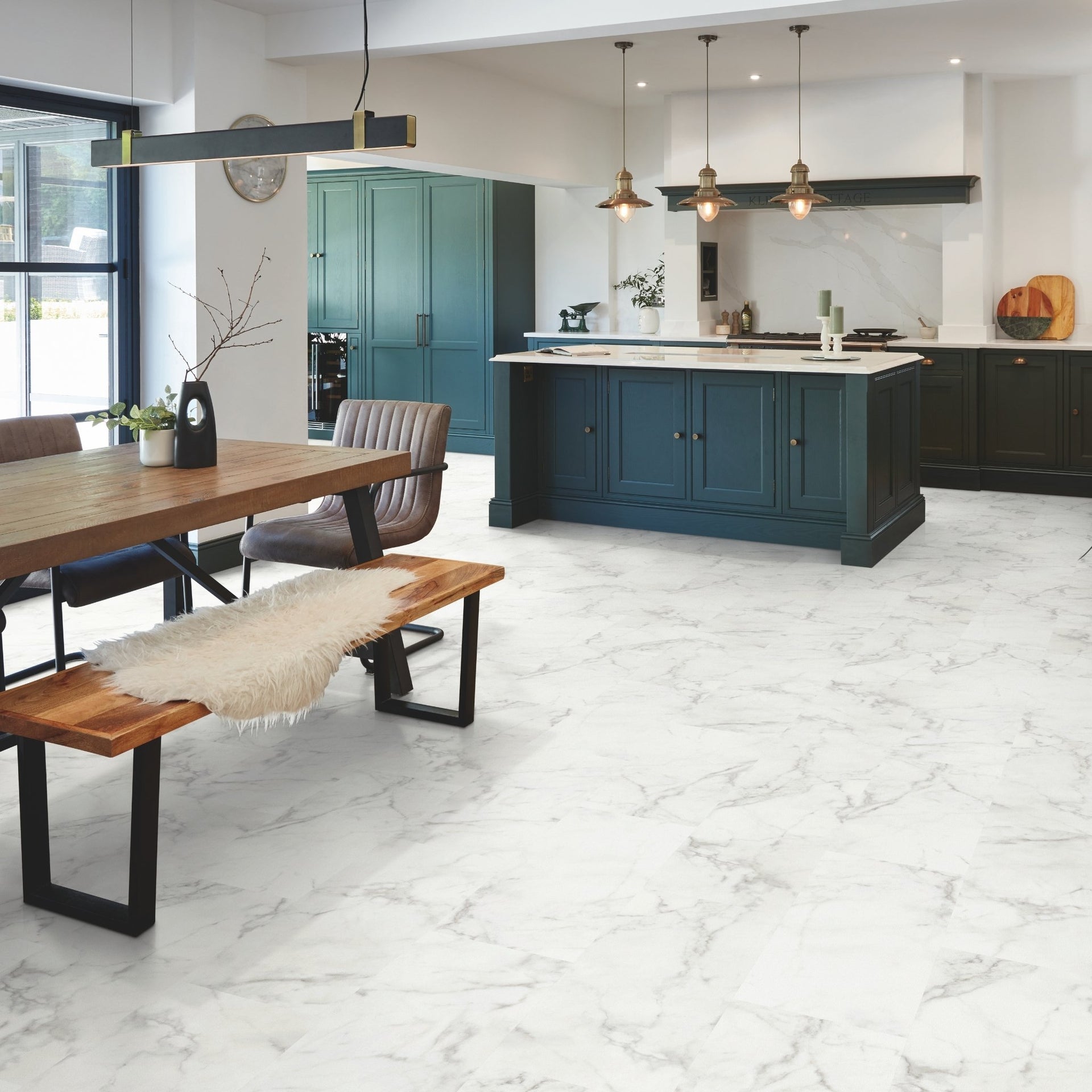 Massa White Marble LVT Pack
