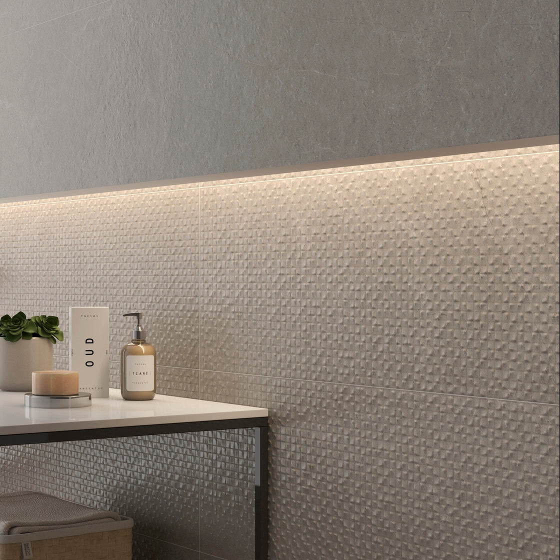 Vienna White Decor Tile