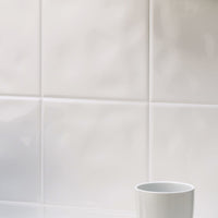 PVT Bumpy White 150mm x 150mm Tile
