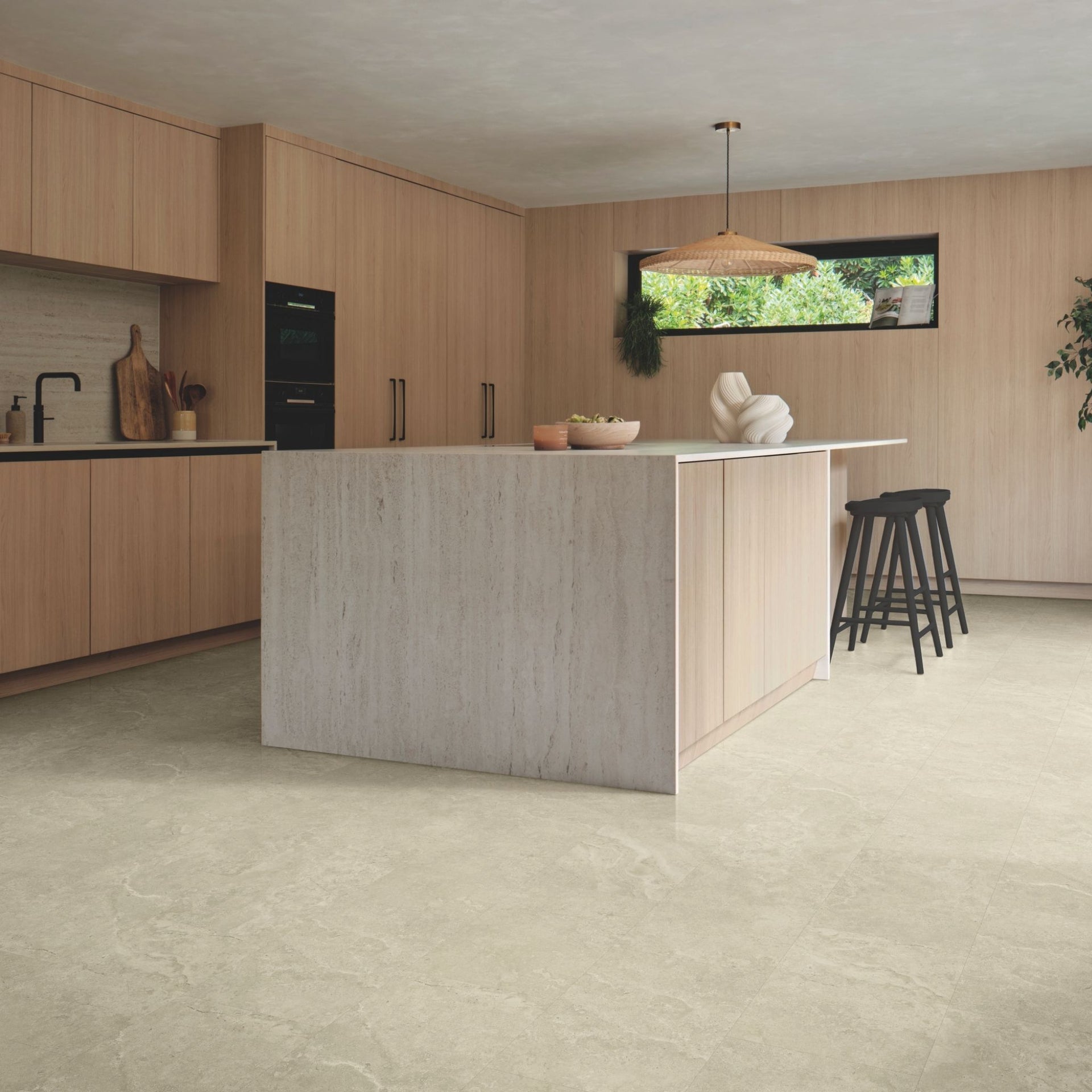 Almini Travertine Beige LVT Pack
