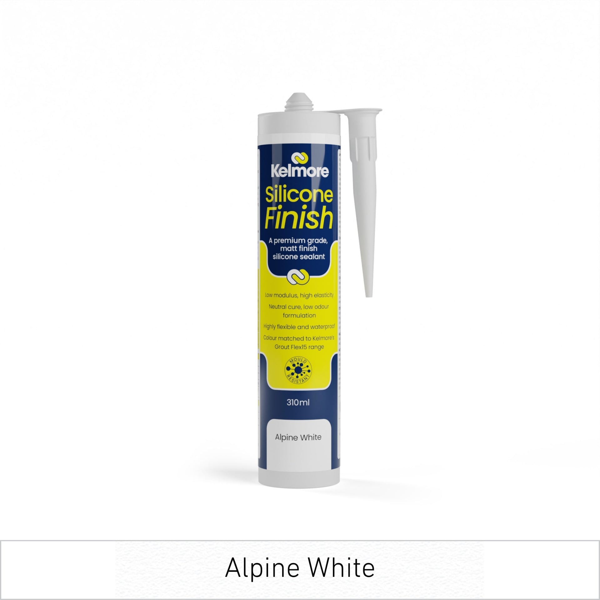Kelmore Alpine White Silicone Sealant