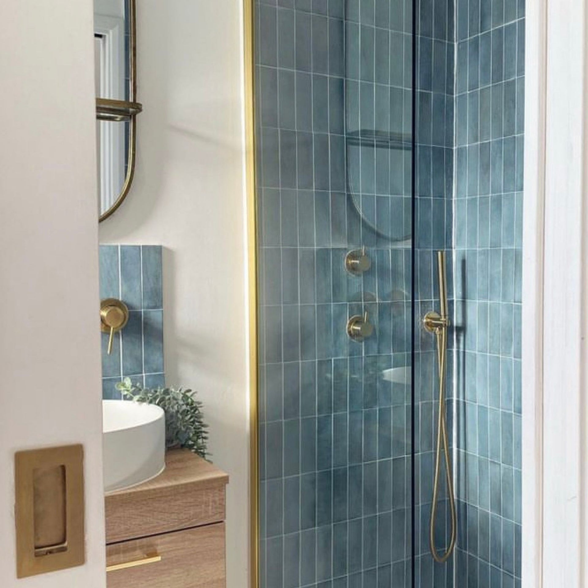 Aruba Seascape Blue Matt Tile