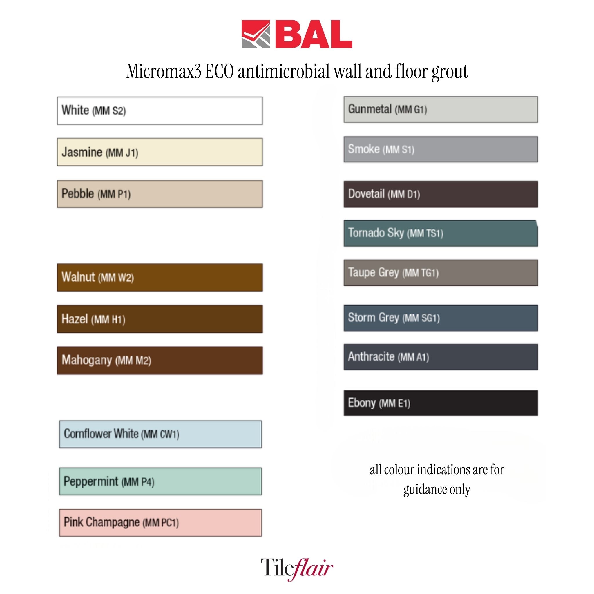 BAL Micromax3 Eco Tornado Sky Grout 5kg