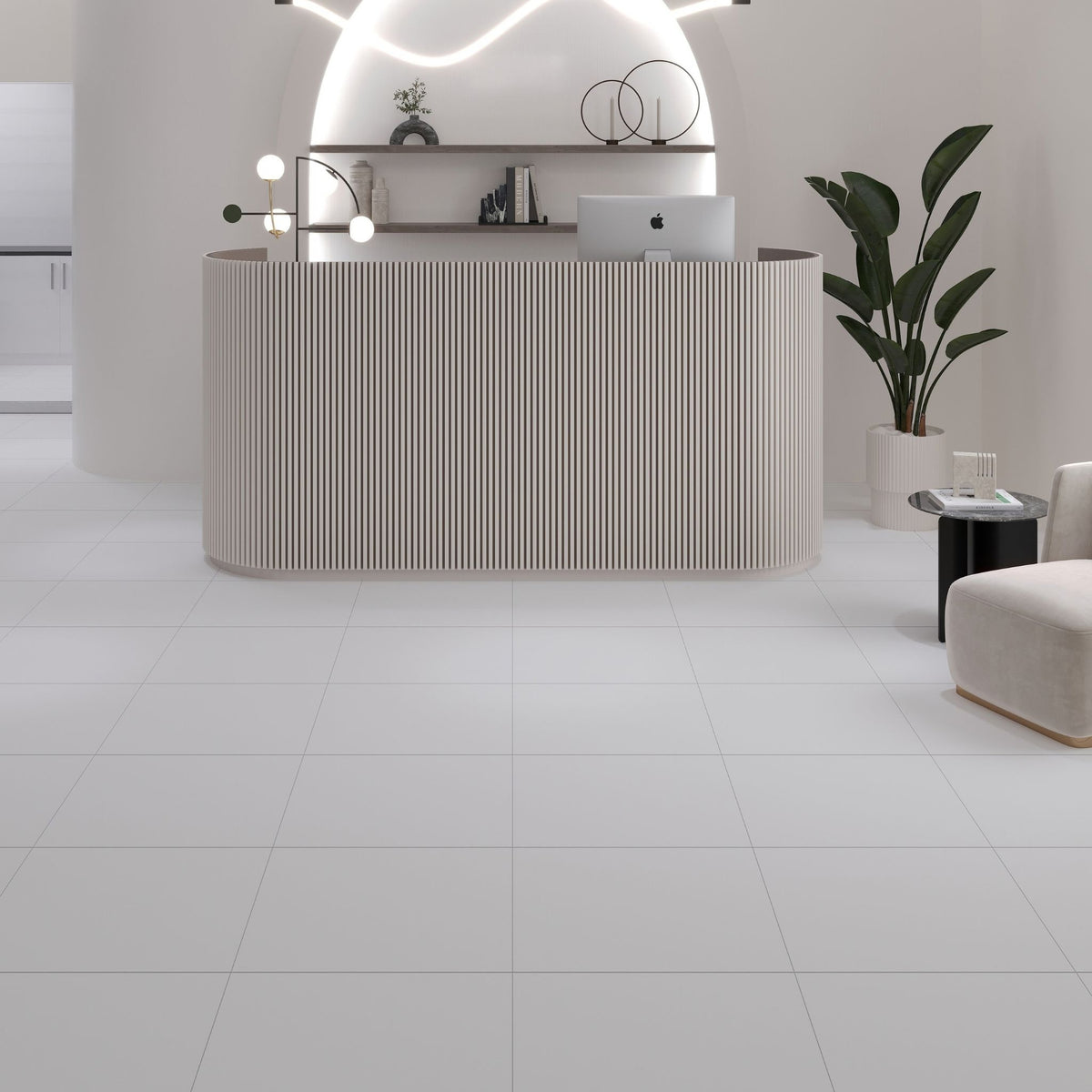 Bloom White Tile
