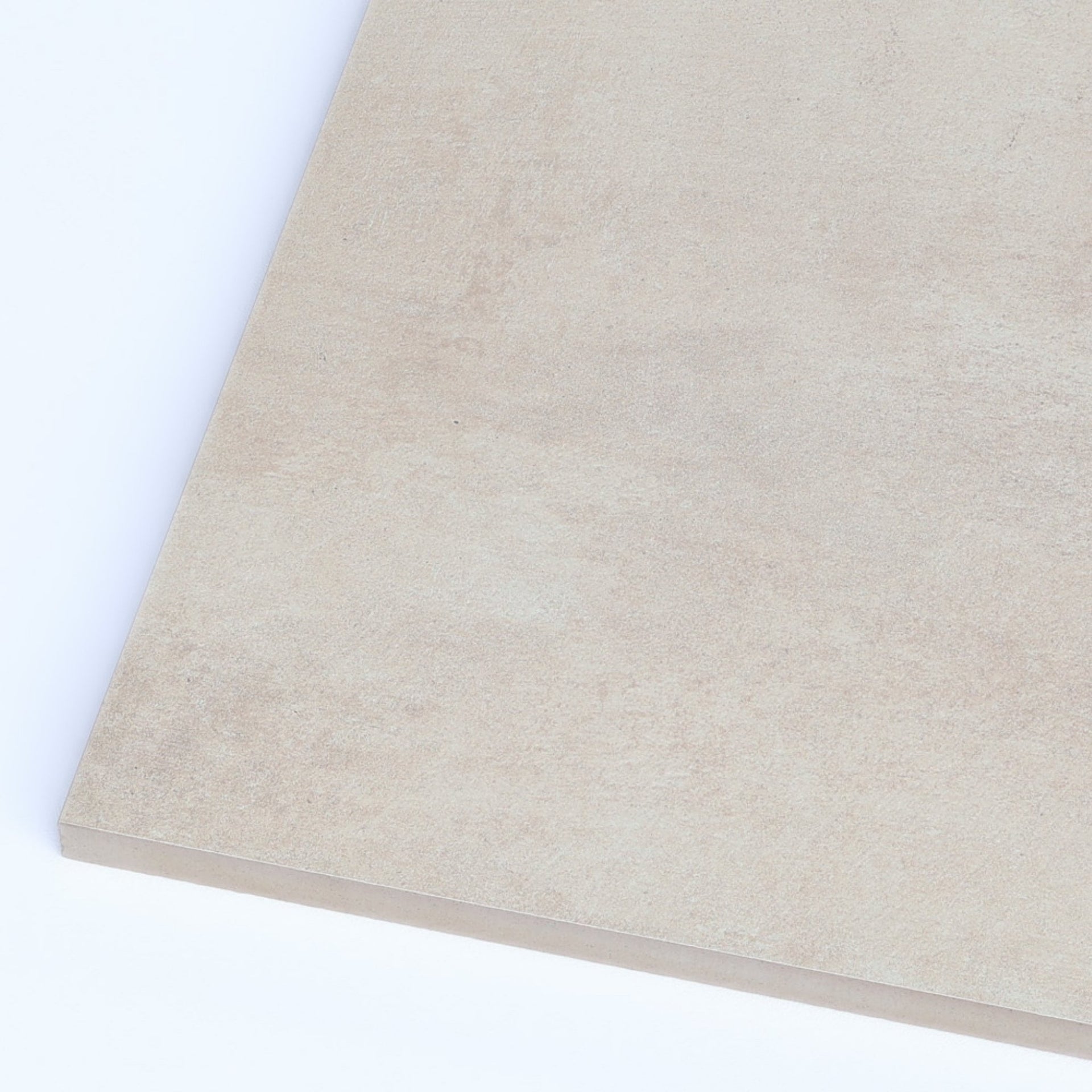 angle shot of bodrum ivory stone effect outdoor tile