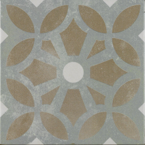 Bordeaux Morlaix Patterned Tile