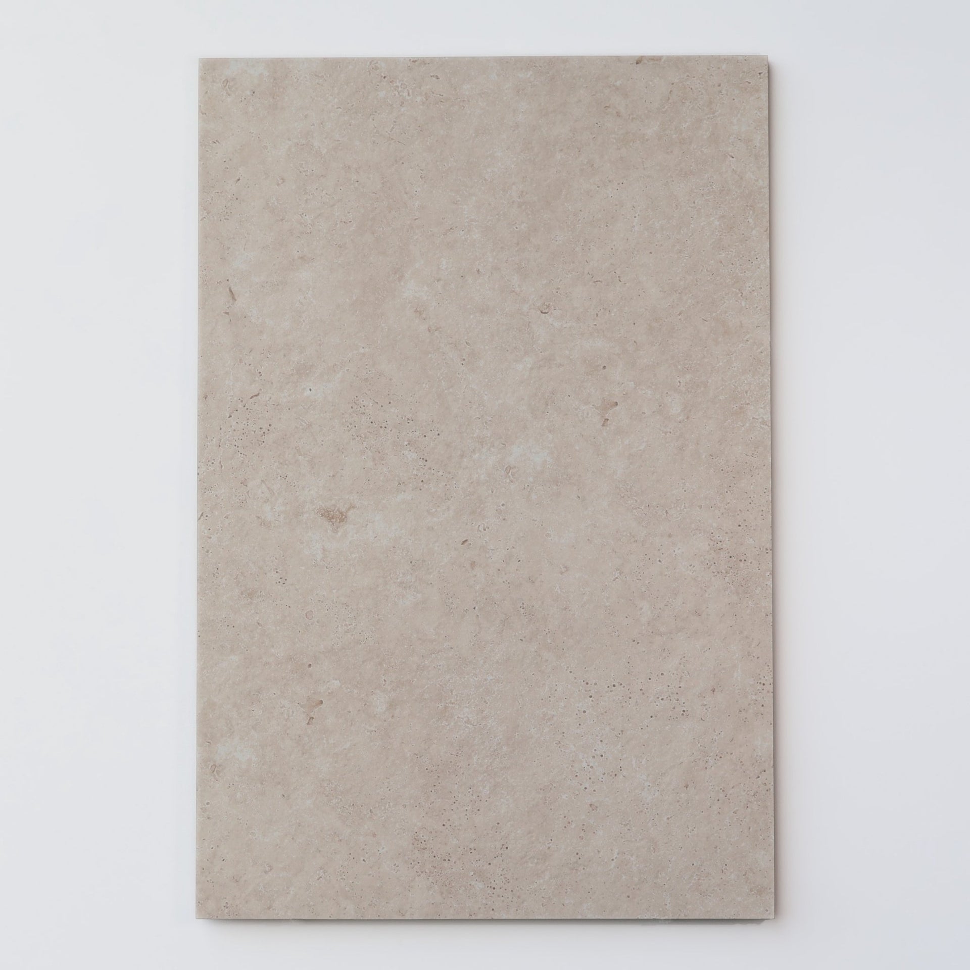 single tile image of the Boxford beige stone effect tiles 