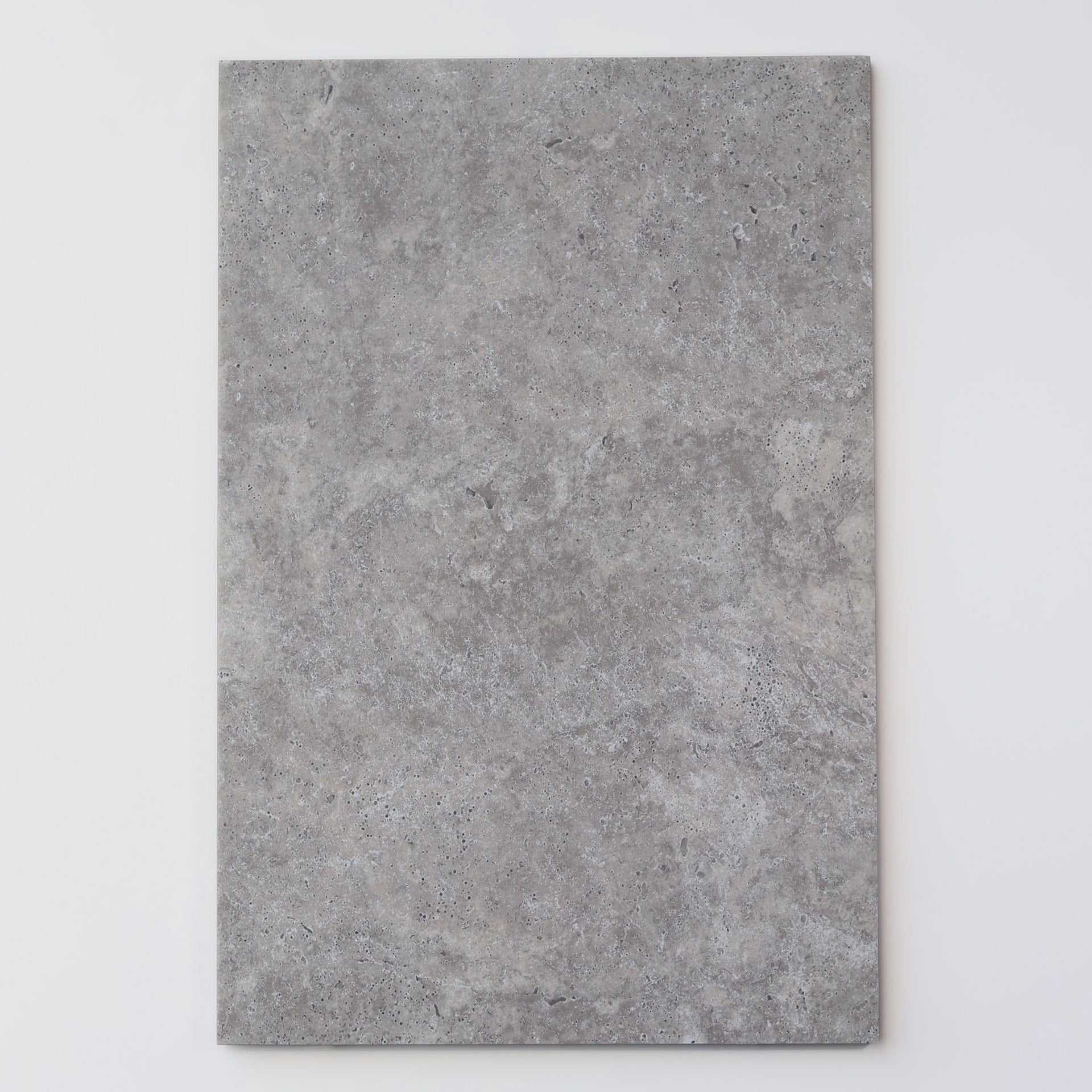 single tile image of boxford silver stone-effect tiles