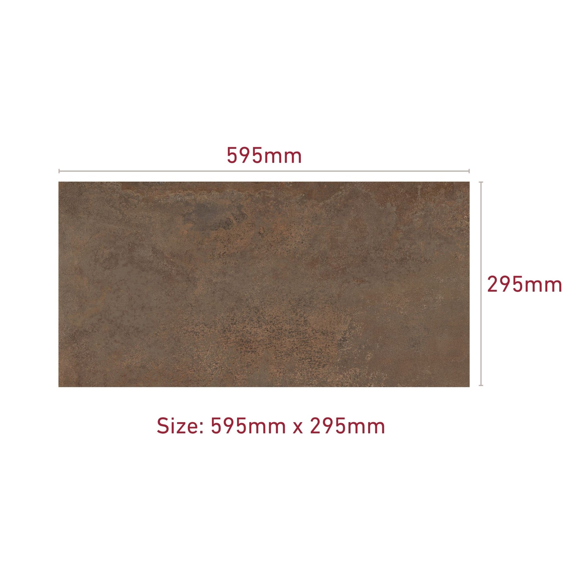Bremen Copper 595 x 295mm Tile